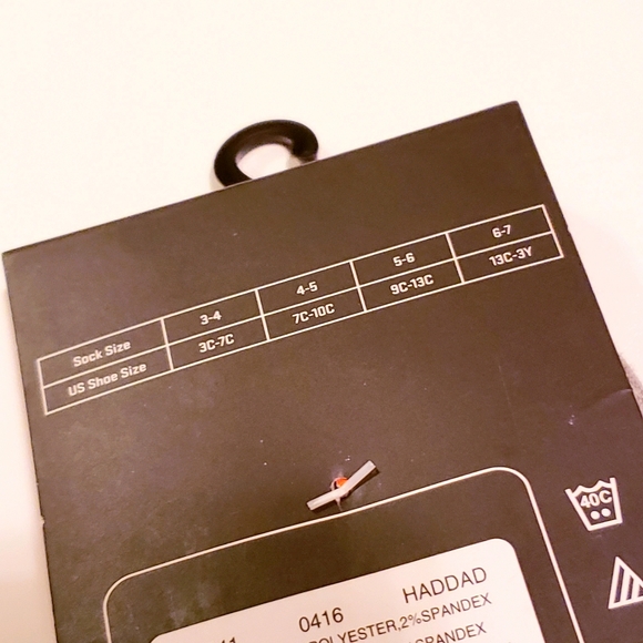 *Sold* NIKE Soft Dry Kids Socks size 9C- 13C - Picture 5 of 5